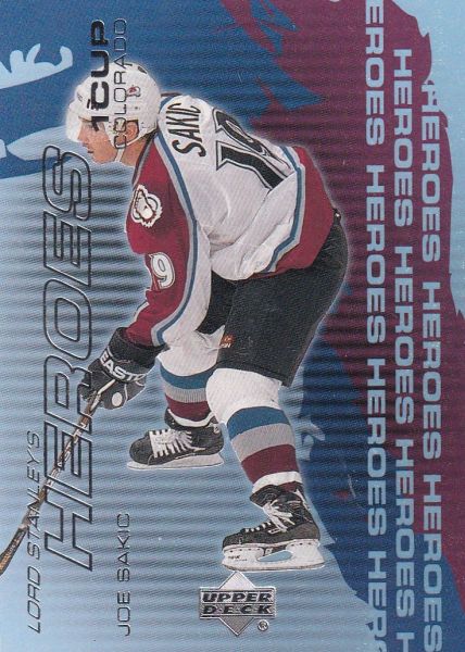 insert karta JOE SAKIC 00-01 UD Lord Stanley´s Heroes číslo L2